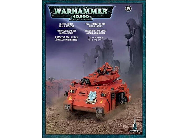 Blood Angels Baal Predator Warhammer 40K 
